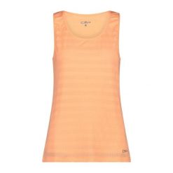 Damski tank top CMP. Brązowe topy damskie CMP, bez wzorów, sportowe, bez kołnierzyka, bez ramiączek. Za 192.00 zł.
