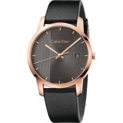 ZEGAREK CALVIN KLEIN CITY K2G2G6C3. Brązowe zegarki męskie Calvin Klein, bez wzorów, ze skóry, szklane. Za 1,099.00 zł.