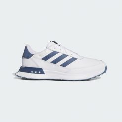 Buty S2G Spikeless Leather 24 Golf. Białe swetry męskie Adidas, s, bez wzorów, sportowe, bez kołnierzyka, bez ramiączek. Za 553.20 zł.