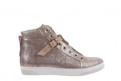 Trampki Bayla-156 4079 Diamonds Grey Buewax Coco, Złoto, Skóra naturalna - 39. Żółte trampki i tenisówki damskie Bayla, bez wzorów, ze skóry, przed kolano, bez zapięcia. W wyprzedaży za 89.10 zł.