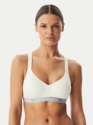 Emporio Armani Underwear Biustonosz sportowy EW000447 AF19026 U1131 Biały. Białe bielizna sportowa damska Emporio Armani Underwear, l, bez wzorów, z bawełny. Za 201.99 zł.