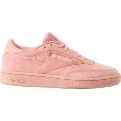 Reebok Club C 85 Tenisówki Różowy Beżowy. Brązowe trampki i tenisówki damskie Reebok, bez wzorów, z materiału, bez zapięcia. Za 404.95 zł.