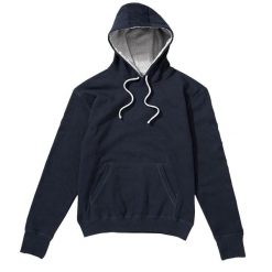 Męska Bluza Sportowa Z Kapturem Przez Głowę. Niebieskie bluzy sportowe męskie SG, l, bez wzorów, z kapturem. Za 105.99 zł.