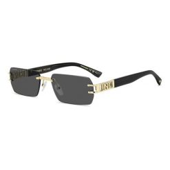 Okulary przeciwsłoneczne DSQUARED2 D2 0189/S J5G dla mężczyzn, rozmiar 57 mm. Szare okulary przeciwsłoneczne damskie DSQUARED, prostokątne. W wyprzedaży za 1,408.10 zł.