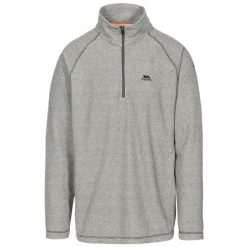 Trespass Keynote - Męski polar At100 Black. Czarne bluzy sportowe męskie Trespass, m, bez wzorów, z polaru, bez kaptura, do jazdy konnej. Za 225.99 zł.