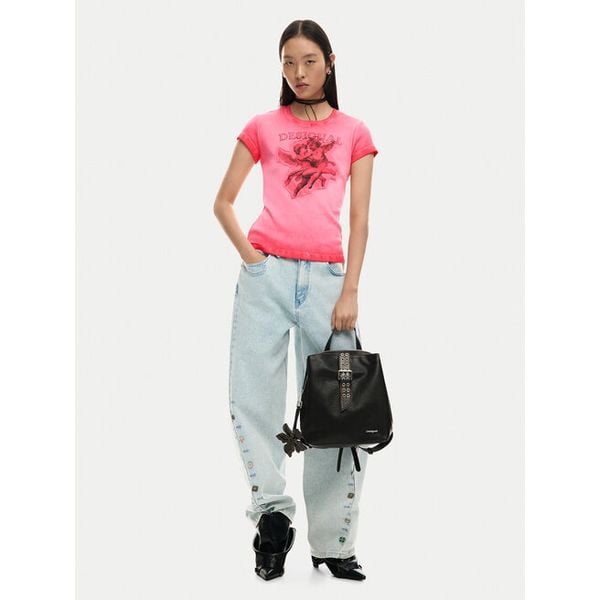 Plecak Desigual. Brązowe plecaki damskie Desigual, bez wzorów. Za 253.99 zł.