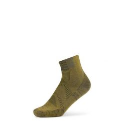 Skarpety biegowe Buff Coolnet Quarter Sock CQ. Brązowe skarpetki damskie Buff, bez wzorów. Za 98.99 zł.