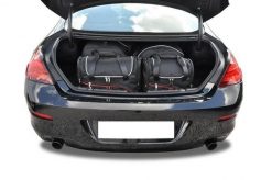 Torby Do Bagażnika Bmw 6 Coupe 2011-2018 4Szt Kjust. Czarne torby podróżne damskie KJUST, bez wzorów, z kauczuku. Za 1,182.00 zł.