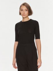 DAY BIRGER ÉT MIKKELSEN Sweter Carolina 100052 Czarny Regular Fit. Czarne swetry nierozpinane damskie DAY Birger et Mikkelsen, xs, bez wzorów, z wełny, bez kołnierzyka, bez ramiączek. Za 319.99 zł.
