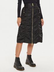 Alpha Industries Spódnica midi 148067 Czarny Regular Fit. Czarne spódnice damskie Alpha Industries, s, bez wzorów, z syntetyku, midi. Za 279.99 zł.
