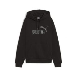 Damska bluza z kapturem ESS+ ANIMAL PUMA Black. Czarne bluzy damskie Puma, s, bez wzorów, z materiału, sportowe, bez ramiączek, z kapturem. W wyprzedaży za 194.45 zł.