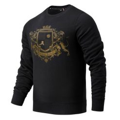 Bluza męska EXTREME HOBBY OLDSCHOOL FOOTBALL. Czarne bluzy męskie EXTREME HOBBY, m, bez wzorów, z bawełny, klasyczne, bez ramiączek, bez kaptura. Za 229.00 zł.