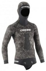 Kurtka pianka neoprenowa Cressi Tracina 5 mm. Czarne kurtki męskie CRESSI, l, bez wzorów, z materiału, bez kaptura. Za 837.15 zł.
