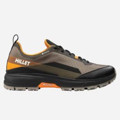 Buty trekkingowe męskie Millet Wanaka GTX. Brązowe buty zimowe męskie Millet, bez wzorów, z gore-texu, bez obcasa, bez zapięcia. Za 719.99 zł.