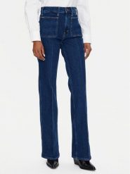 Polo Ralph Lauren Jeansy 211825841001 Granatowy Flare Fit. Niebieskie jeansy damskie Polo Ralph Lauren, bez wzorów, z bawełny. Za 579.99 zł.