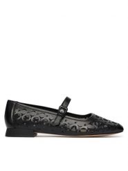 Caprice Baleriny 9-22511-46 Czarny. Czarne balerinki damskie Caprice, bez wzorów, ze skóry, bez obcasa, bez zapięcia. Za 265.99 zł.