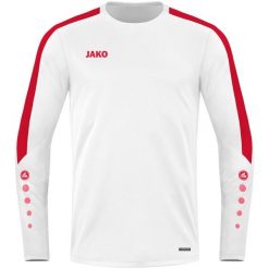 Kurtka z dresu Jako Power. Białe kurtki męskie Jako, l, bez wzorów, z dresówki, eleganckie, bez kaptura. Za 262.50 zł.