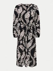 JDY Sukienka codzienna Anna 15349065 Czarny Loose Fit. Czarne sukienki damskie JDY, na co dzień, s, bez wzorów, z bawełny, bez kołnierzyka, bez ramiączek, proste. Za 139.99 zł.