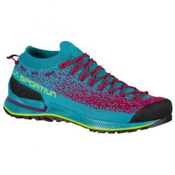 Buty podejściowe damskie La Sportiva TX2 Evo. Czarne obuwie trekkingowe damskie La Sportiva, z dzianiny, bez zapięcia. Za 638.40 zł.