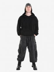 La Haine Inside Us Bluza Unisex | 3M M1162 | Mężczyzna | Czarny. Czarne bluzy męskie La Haine Inside Us, l, z aplikacjami, z bawełny, eleganckie, bez ramiączek, z kapturem. W wyprzedaży za 789.00 zł.