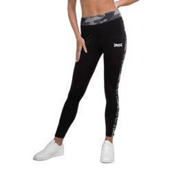 Damskie legginsy Lonsdale Dorrery. Czarne legginsy damskie Lonsdale, bez wzorów, z materiału. Za 237.00 zł.