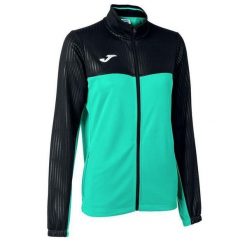 Bluza tenisowa damska Joma Montreal Full Zip. Czarne bluzy damskie Joma, s, bez wzorów, sportowe, bez ramiączek, bez kaptura. Za 149.00 zł.