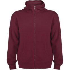 Bluza Z Kapturem Dla Dorosłych Unisex Montblanc Z Pełnym Zamkiem Błyskawicznym. Czerwone bluzy męskie ROLY, m, bez wzorów, bez ramiączek, z kapturem. Za 114.99 zł.