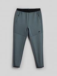 4F Spodnie treningowe szybkoschnące męskie - zielone XXL. Zielone spodnie sportowe męskie 4F, m, bez wzorów, z materiału, na fitness i siłownię. Za 229.99 zł.