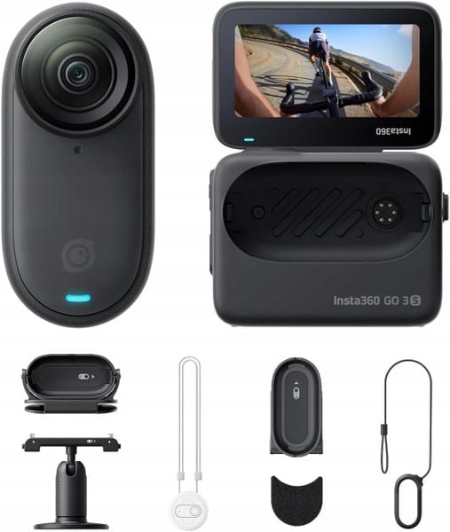 Kamera Insta360 GO 3S czarna. Kamery sportowe INSTA360. Za 1,999.00 zł.
