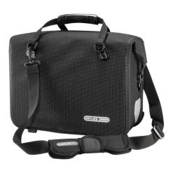Torba Miejska Ortlieb Office-Bag Ql2.1 L High Visibility Black 21L. Czarne torby na laptopa damskie Ortlieb, bez wzorów, z materiału. Za 799.90 zł.
