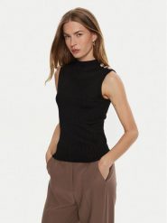 Marciano Guess Sweter 4YGR27 5613Z Czarny Regular Fit. Czarne swetry nierozpinane damskie Marciano Guess, m, z aplikacjami, z wiskozy, bez kołnierzyka, bez ramiączek. Za 459.99 zł.