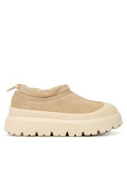 Ugg Śniegowce M Tasman Weather Hybrid 1144096 Beżowy. Brązowe śniegowce damskie UGG, ze skóry, bez zapięcia. Za 749.99 zł.