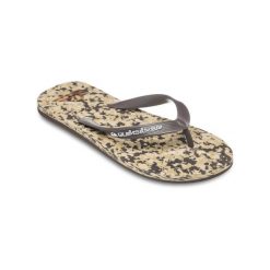 Klapki dla Mężczyzn MOLOKAI RECYCLED. Brązowe klapki męskie Quiksilver, bez wzorów, z gumy, bez zapięcia. Za 99.99 zł.