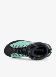 Buty trekkingowe damskie Scarpa Mescalito TRK Planet GTX. Zielone obuwie trekkingowe damskie Scarpa, z gore-texu, bez zapięcia. Za 798.59 zł.