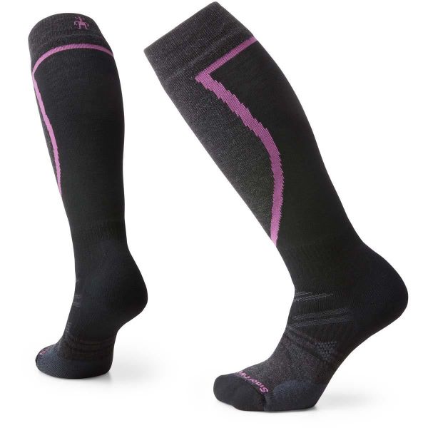 Skarpety Narciarskie Damskie Smartwool Ski Full Cushion OTC Socks. Czarne skarpetki damskie Smartwool, bez wzorów, z wełny. Za 127.45 zł.