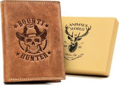 Always Wild Duży, Pionowy Portfel Męski. Portfele męskie Always Wild, bez wzorów. Za 96.19 zł.