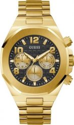 Zegarek Guess Zegarek męski Guess GW0489G2 złoty. Żółte zegarki męskie Guess, z aplikacjami, złote. Za 1,055.00 zł.