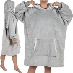 Ruhhy Bluza XXL - koc szary Ruhhy 24402. Szare bluzy damskie Ruhhy, xxl, bez wzorów, bez ramiączek, bez kaptura. Za 59.80 zł.