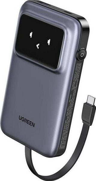 Ugreen Uno PB511 10000 mAh USB-C 30W szary. Szare powerbanki . Za 159.90 zł.