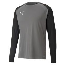 T-Shirt Puma Teampacer Gk Ls Jersey Dorosłych. Czarne bluzy męskie Puma, l, bez wzorów, z jersey, sportowe, bez ramiączek, bez kaptura. Za 119.00 zł.