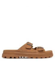 Palladium Klapki Dunelite Riviera Sde 74455-252-M Brązowy. Brązowe klapki męskie Palladium, bez wzorów, ze skóry, bez zapięcia. Za 229.99 zł.