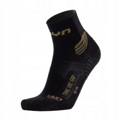 Skarpety do biegania damskie Uyn Run Trail One Grip Socks. Czarne skarpetki damskie UYN, bez wzorów, z dzianiny. Za 119.99 zł.