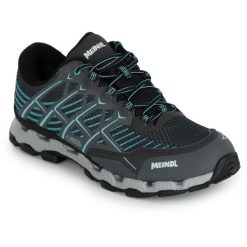 Buty MEINDL X-SO Air Lady GTX®. Niebieskie obuwie trekkingowe damskie MEINDL, bez zapięcia. W wyprzedaży za 559.30 zł.