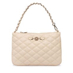 Torebka Guess. Brązowe torebki do ręki damskie Guess, z aplikacjami, bez dodatków. Za 264.99 zł.