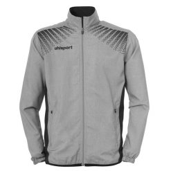 Kurtka prezentacyjna Uhlsport Goal. Czarne kurtki męskie Uhlsport, xl, bez wzorów, sportowe, bez kaptura. W wyprzedaży za 204.00 zł.