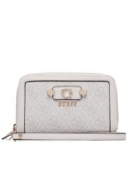 Guess Portfel Lindsey Slg SWSG97 49164 Beżowy jasny. Brązowe portfele damskie Guess, ze skóry. Za 264.99 zł.