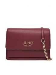 Liu Jo Torebka Ecs M Crossbody AF5152 E0058 Bordowy. Czerwone torebki do ręki damskie Liu Jo, bez wzorów, ze skóry, bez dodatków. Za 579.99 zł.