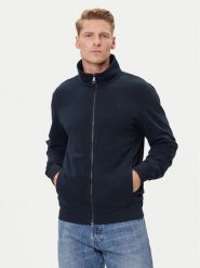 Mustang Bluza 1016967 Granatowy Regular Fit. Niebieskie bluzy męskie Mustang, m, bez wzorów, z bawełny, bez ramiączek, bez kaptura. Za 249.99 zł.