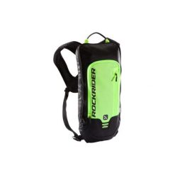 Plecak rowerowy z bukłakiem MTB 500 3 L. Żółte plecaki męskie ROCKRIDER, bez wzorów, z materiału, sportowe. Za 79.99 zł.