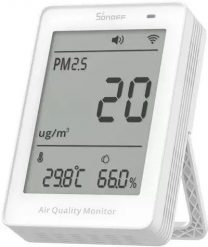 Oczyszczacz powietrza Sonoff Miernik jakości powietrza WiFi LCD Sonoff AirGuard PM2.5 SAWF-07P. Oczyszczacze powietrza Sonoff. Za 162.37 zł.